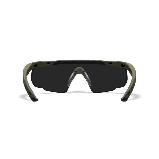 Lunettes de protection balistique Saber Advanced vert olive écrans fumé/incolore/orange