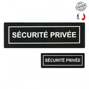 Lot dossard + bande poitrine SÉCU-ONE Sécurité noir
