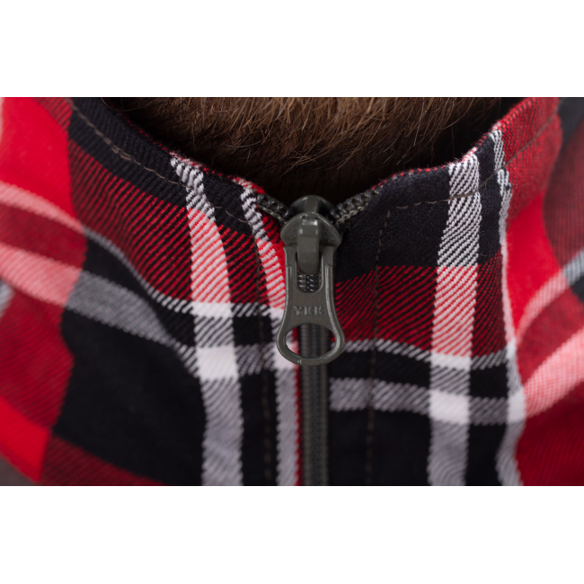 Chemise de combat en flanelle Black - Invader Gear