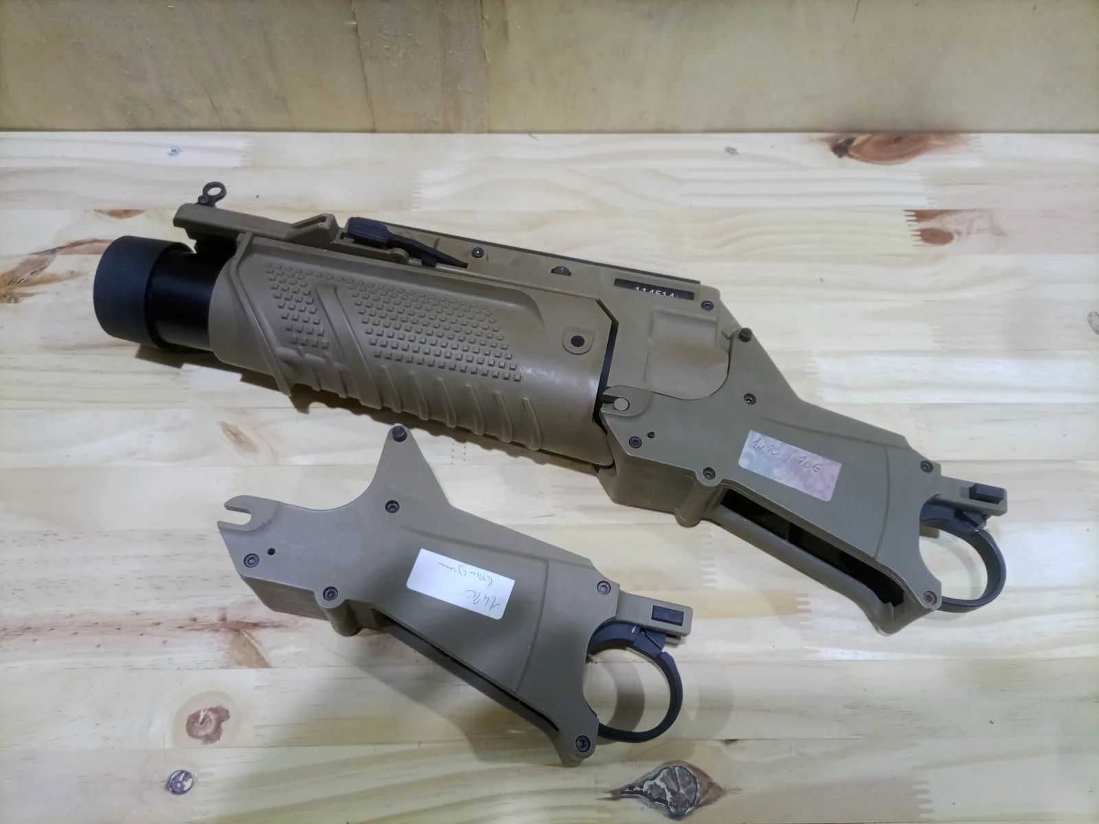 Lance grenade scar
