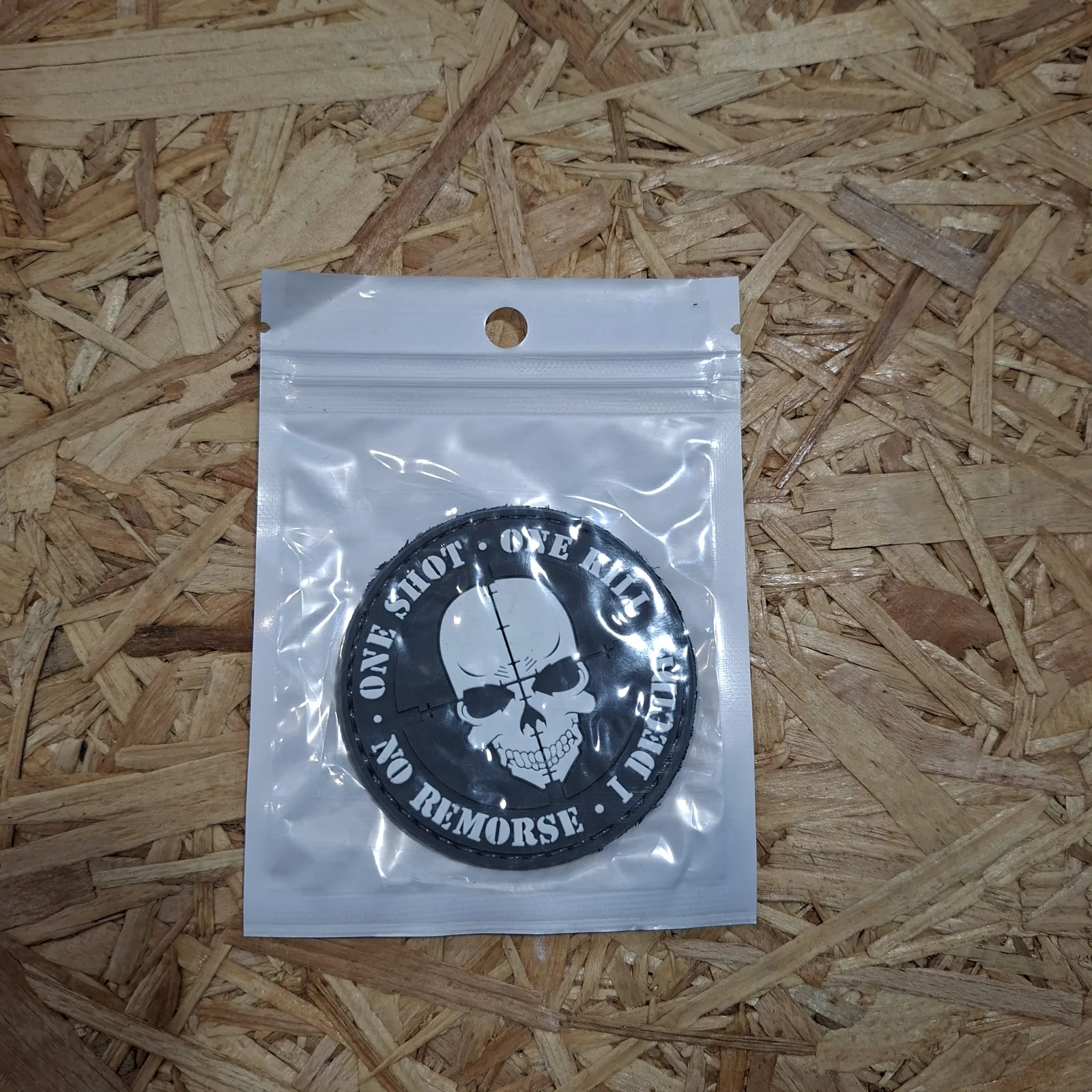 Patchs tête mort blanc