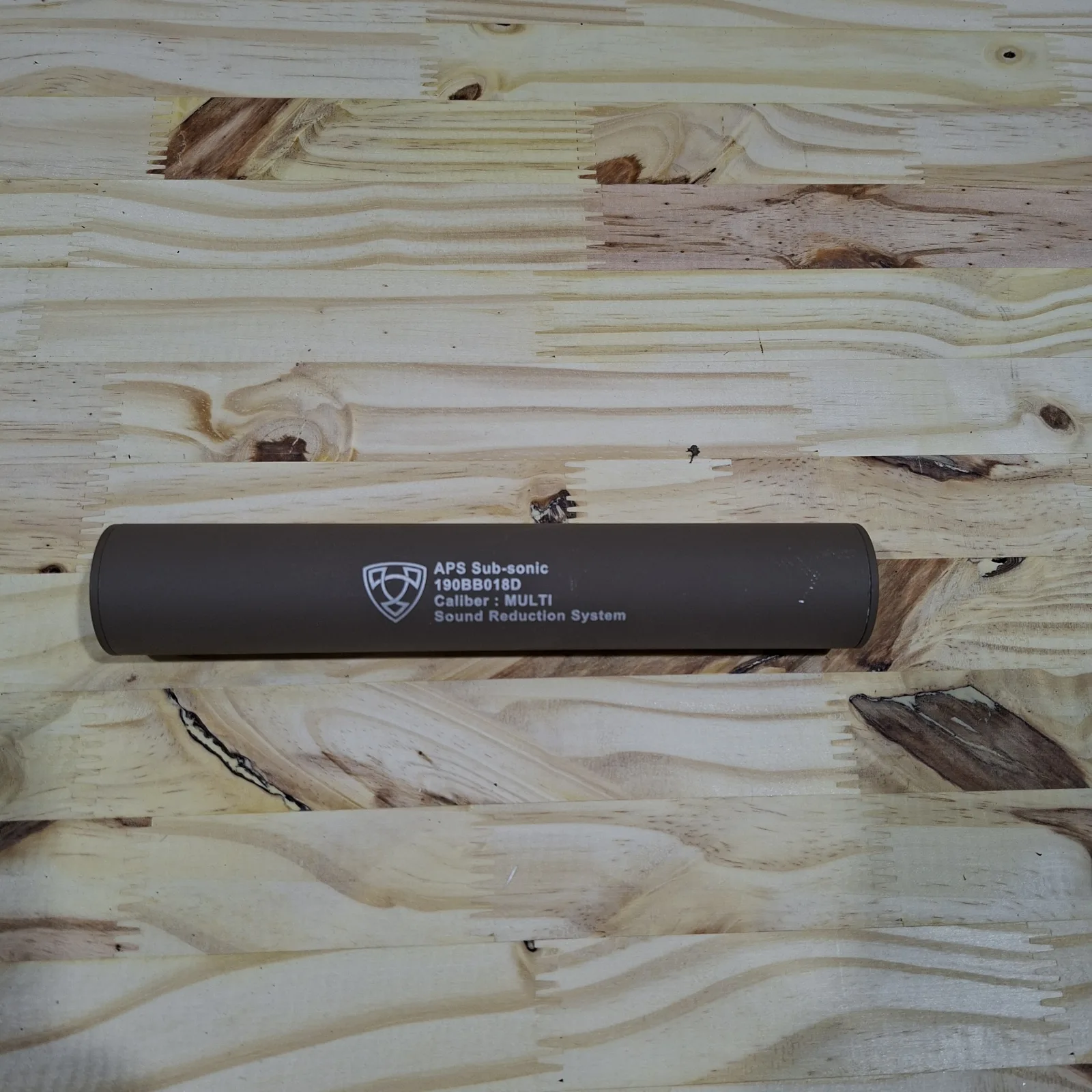 Type Silencer 35x190 mm - Tan